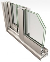 Ventana corredera shuvent V68 sin persiana